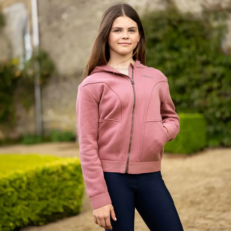 LeMieux Young Rider Hadley Hoodie - Peony-5