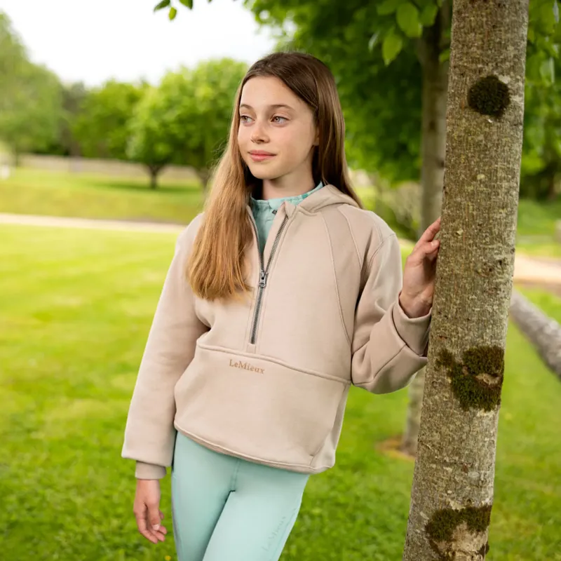 LeMieux Young Rider Harriet Pop Over - Almond-5