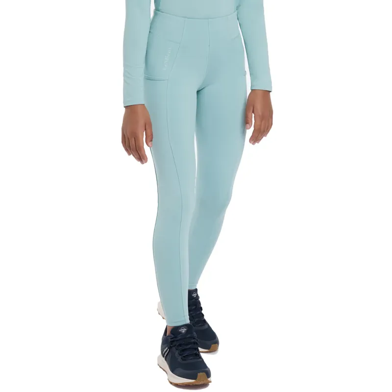 LeMieux Young Rider Orla Pull Ons - Aqua-1