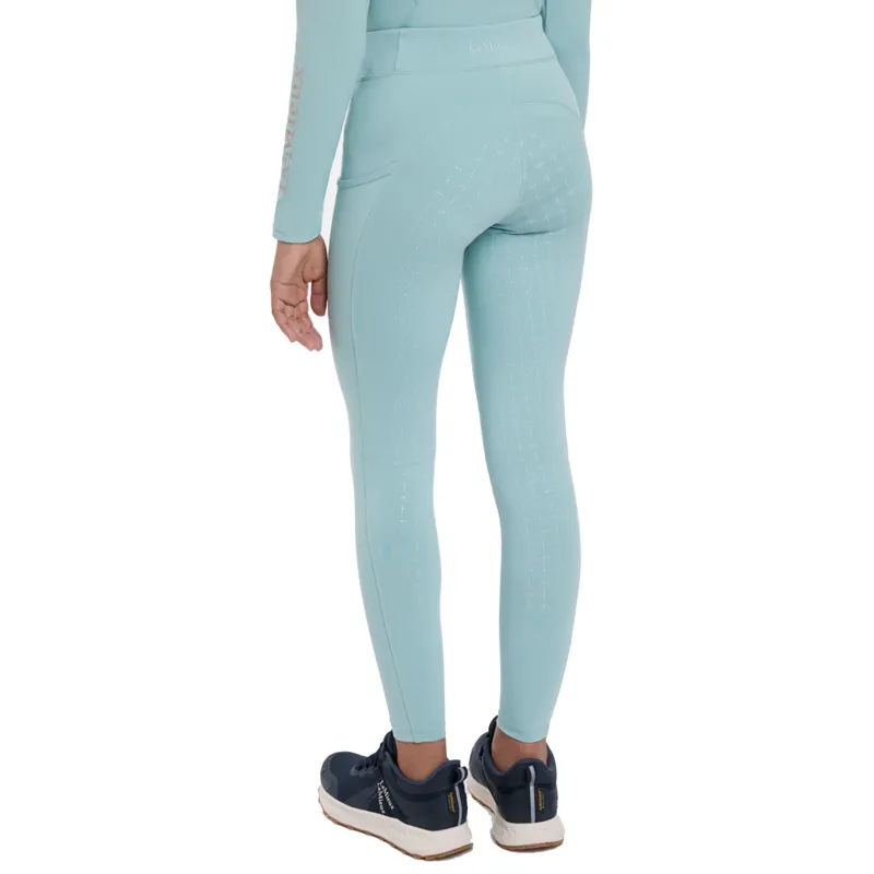 LeMieux Young Rider Orla Pull Ons - Aqua-2