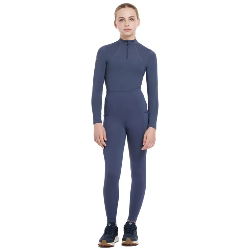LeMieux Young Rider Orla Pull Ons - Dusk Blue-3