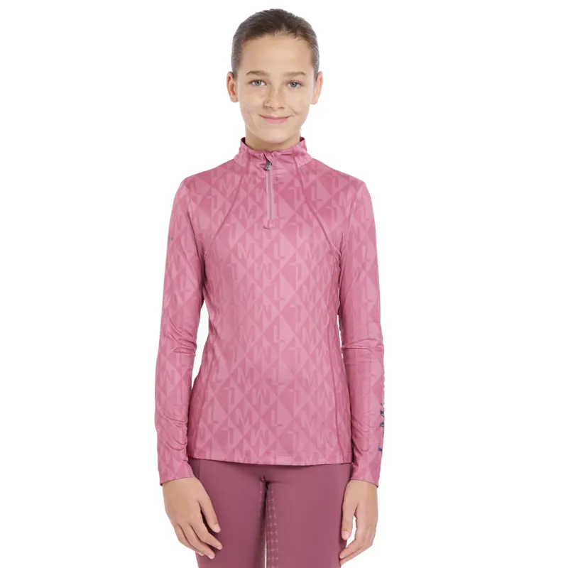 LeMieux Young Rider Clea Base Layer - Peony-1