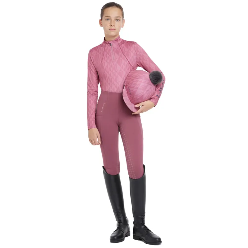 LeMieux Young Rider Clea Base Layer - Peony-4
