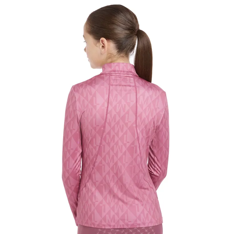 LeMieux Young Rider Clea Base Layer - Peony-2