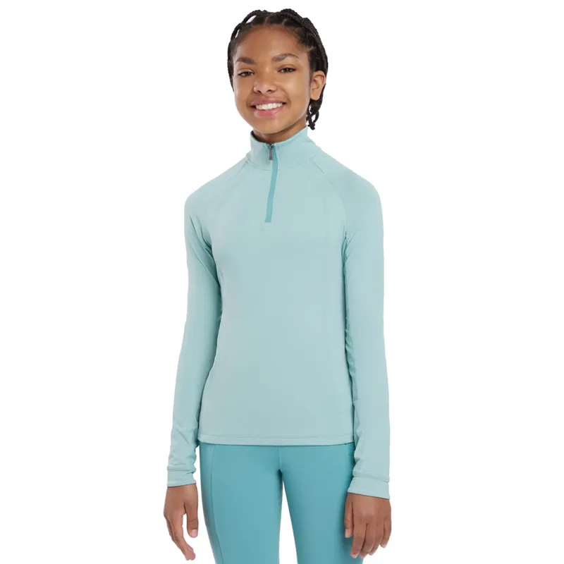 LeMieux Young Rider Hope Lightweight Base Layer - Aqua-1
