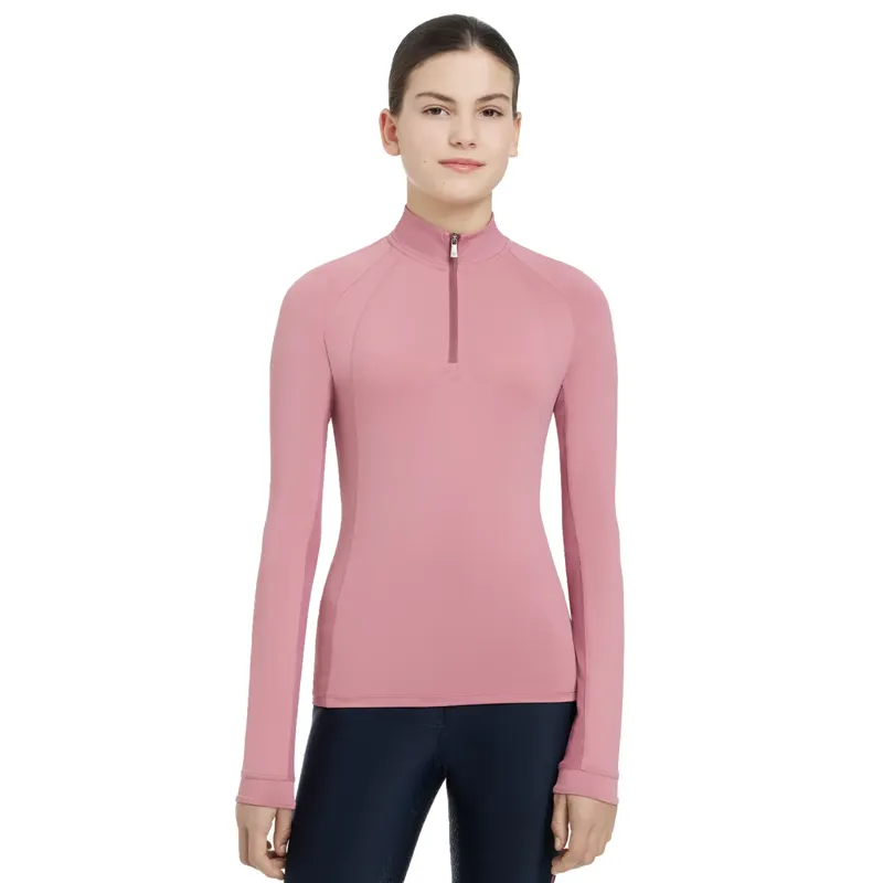 LeMieux Young Rider Hope Lightweight Base Layer - Peony-1