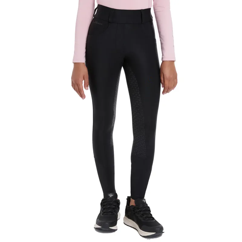 LeMieux Young Rider Remi Breggings - Black-1