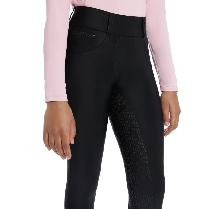 LeMieux Young Rider Remi Breggings - Black-2