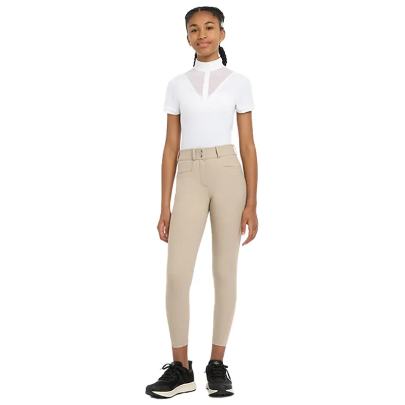 LeMieux Young Rider Izzy Full Seat Breeches - Almond-3