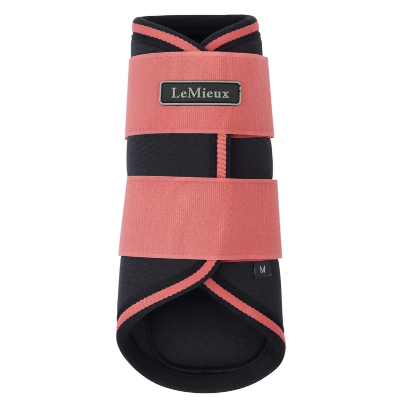 LeMieux Grafter Brushing Boots - Cranberry