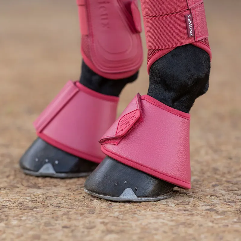 LeMieux Arika Over Reach Boots - Cranberry-1