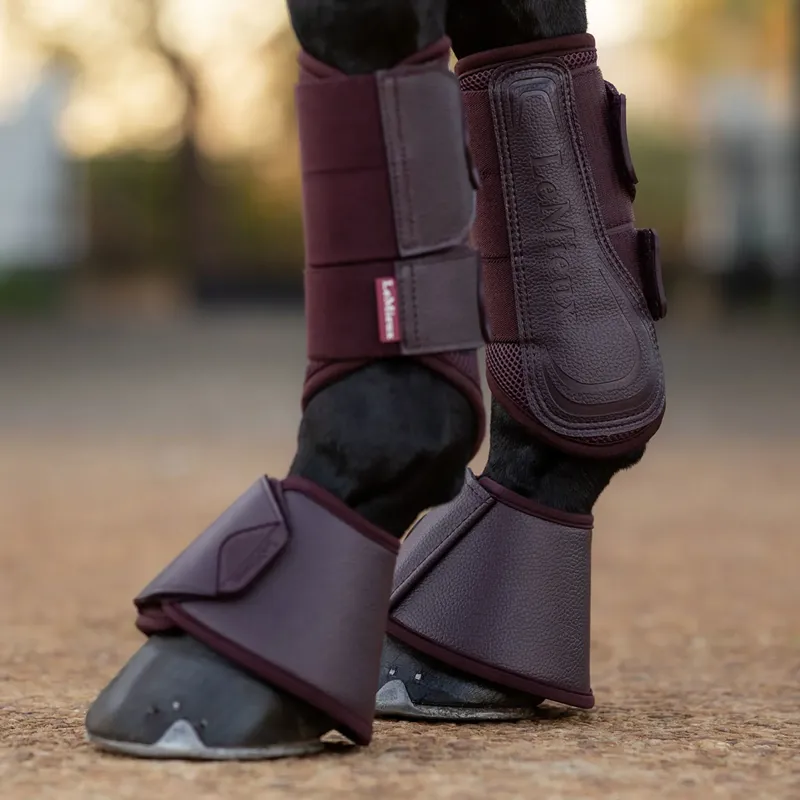 LeMieux Arika Over Reach Boots - Damson-2