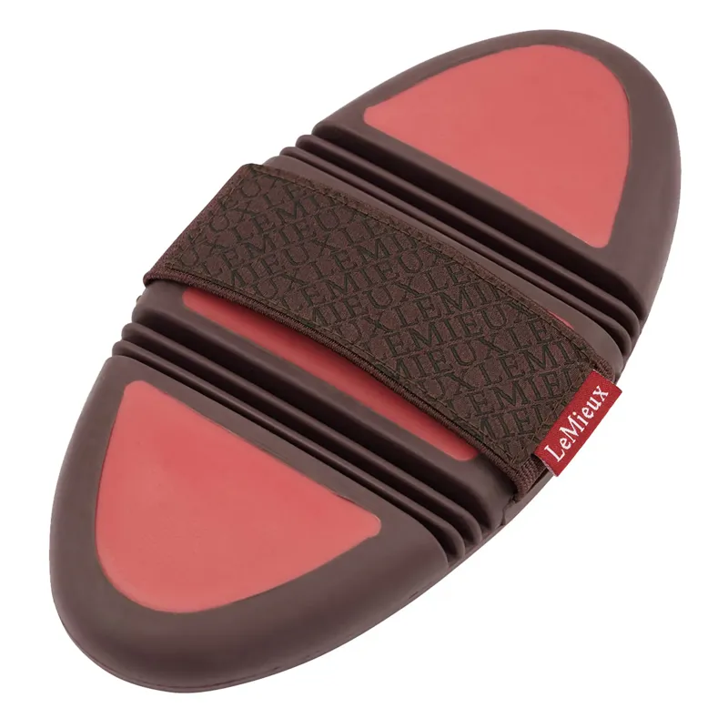 LeMieux Flexi Massage Brush - Cranberry