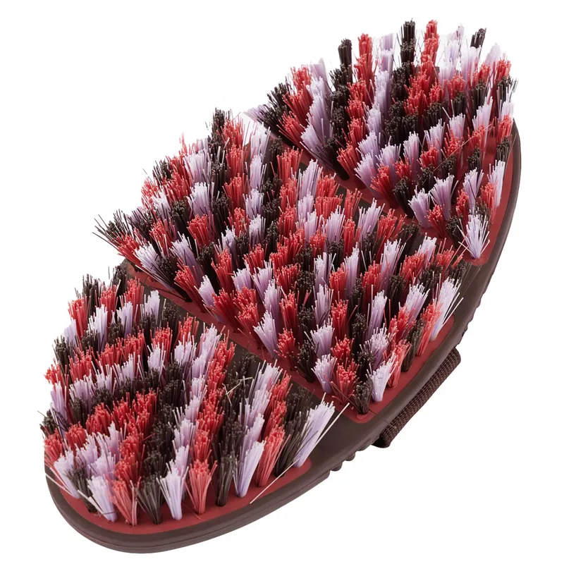 LeMieux Flexi Soft Body Brush - Cranberry-1