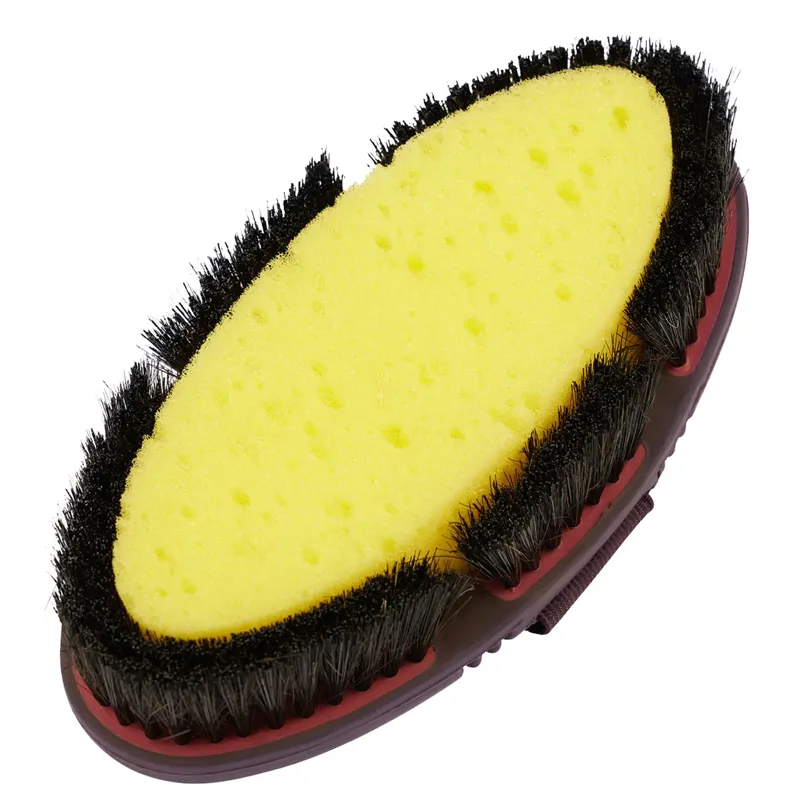LeMieux Flexi Sponge Brush - Cranberry-1