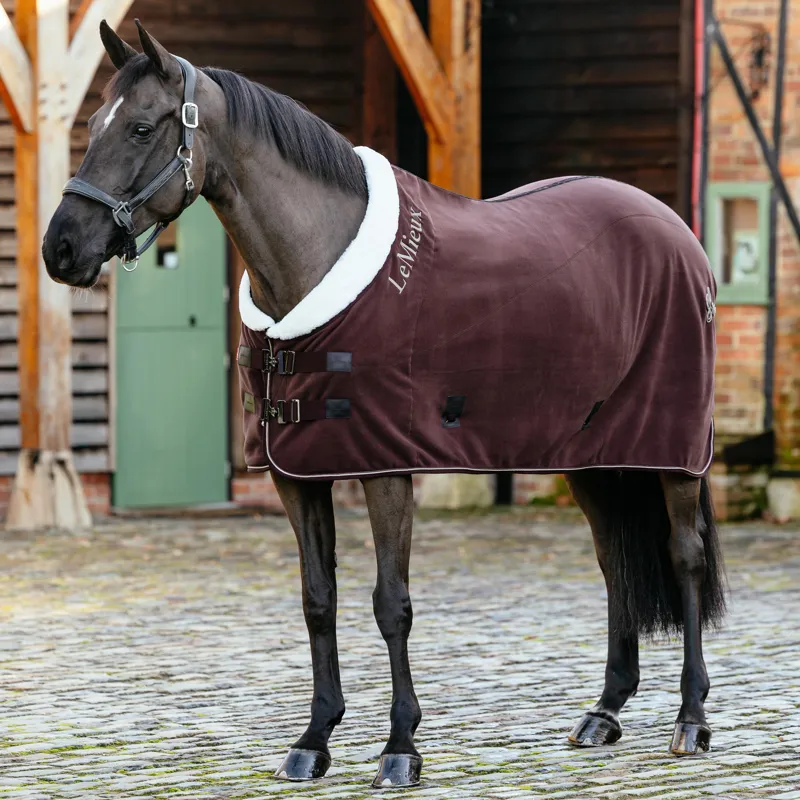 LeMieux Kudos Luxe Fleece Rug - Damson