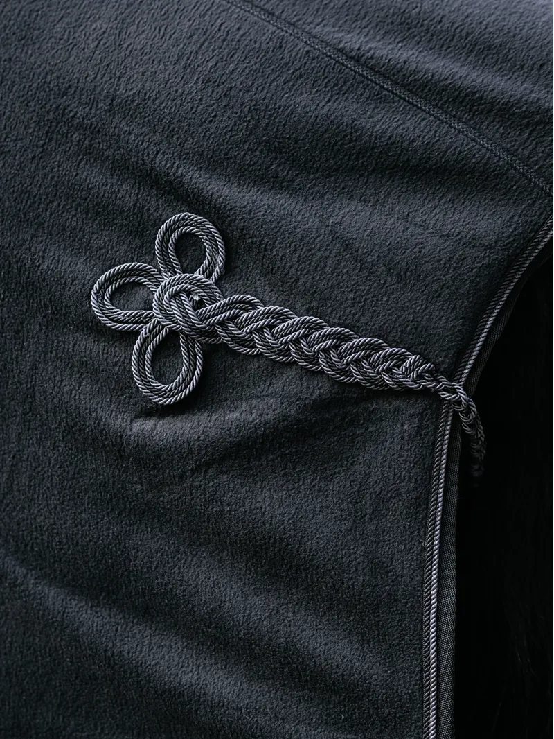 LeMieux Kudos Luxe Fleece Rug - Black-4
