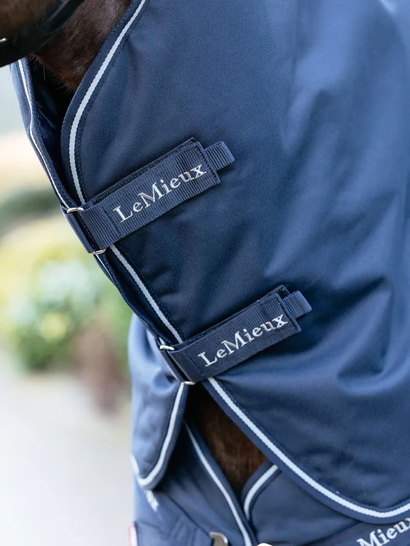 LeMieux Arika Storm-Tek 200g Turnout Rug - Navy-3