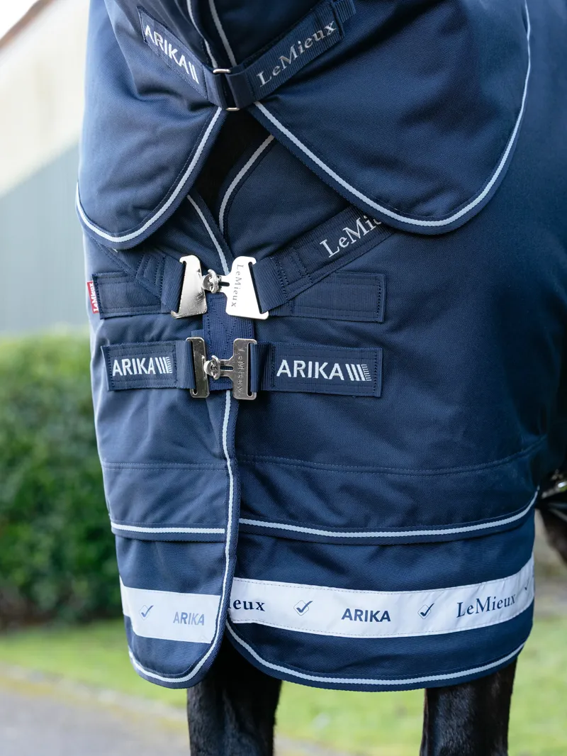 LeMieux Arika Storm-Tek 350g Turnout Rug - Navy-1