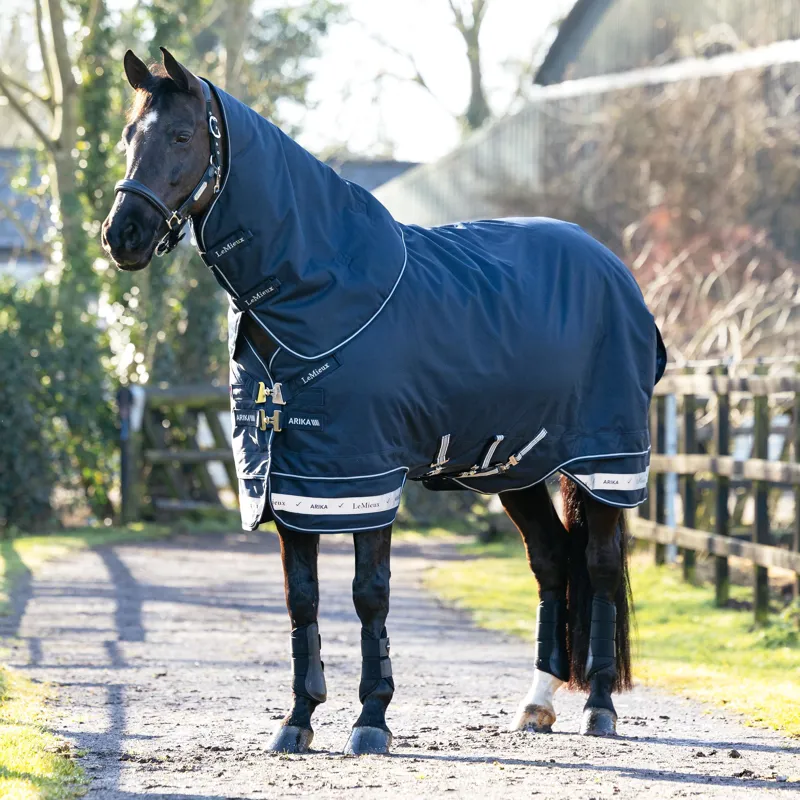 LeMieux Arika Storm-Tek 350g Turnout Rug - Navy