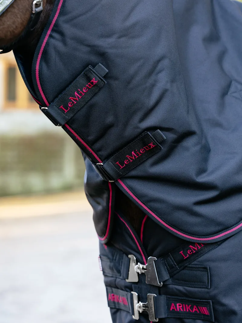 LeMieux Arika Storm-Tek 200g Turnout Rug - Black-1