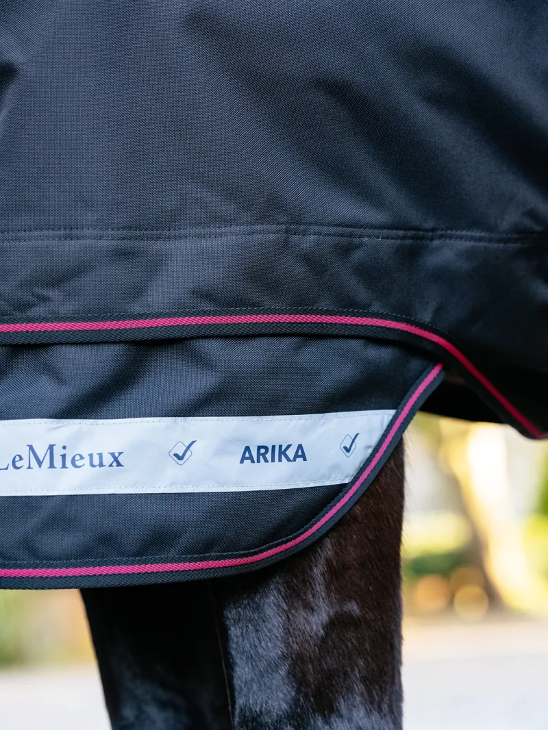 LeMieux Arika Storm-Tek 100g Turnout Rug - Black-3