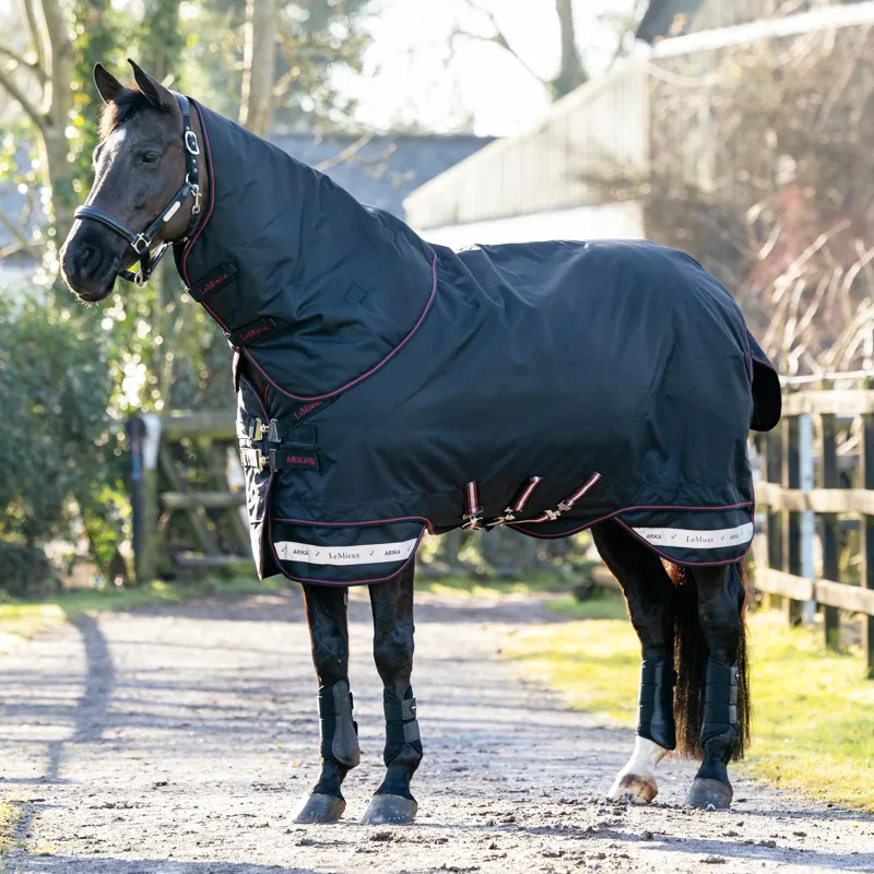LeMieux Arika Storm-Tek 200g Turnout Rug - Black