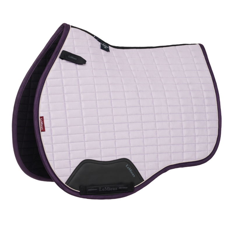 Lemieux Suede GP Square Saddle Pad - Lilac