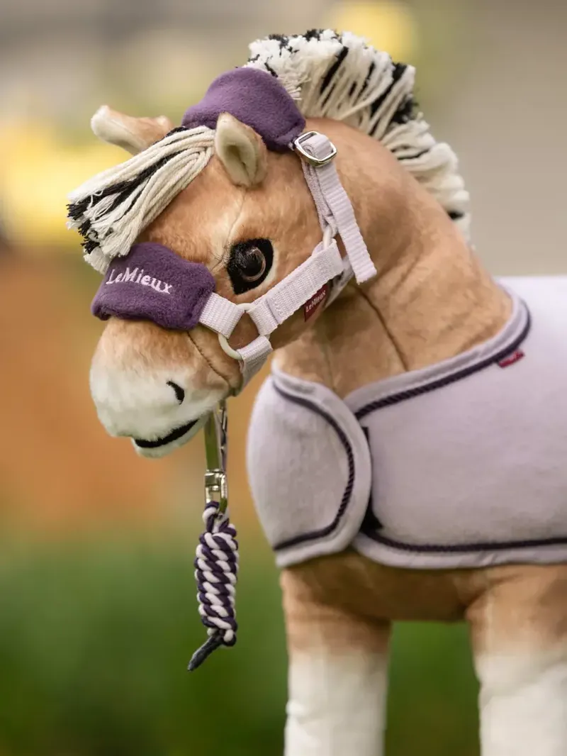 LeMieux Toy Pony Vogue Headcollar and Leadrope - Lilac-1