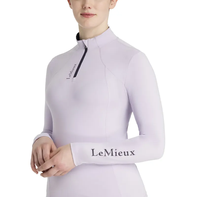LeMieux Classique Womens Base Layer UV50 - Lilac-2