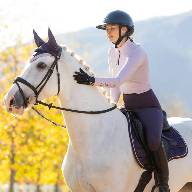 LeMieux Classique Womens Base Layer UV50 - Lilac-3