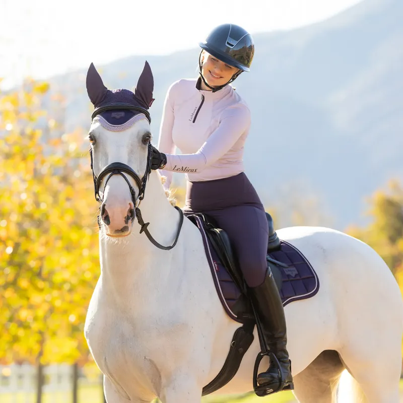 LeMieux Classique Womens Base Layer UV50 - Lilac-4