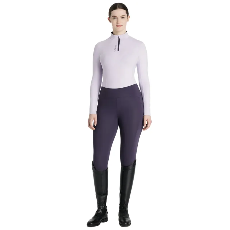 LeMieux Classique Womens Base Layer UV50 - Lilac-1