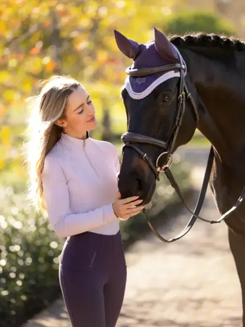 LeMieux Halle Ladies Lightweight Base Layer - Lilac-4