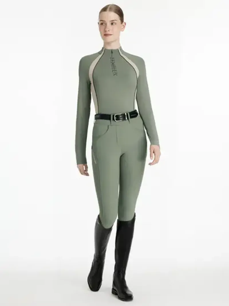 LeMieux Philippa Mesh Base Layer - Rosemary-2