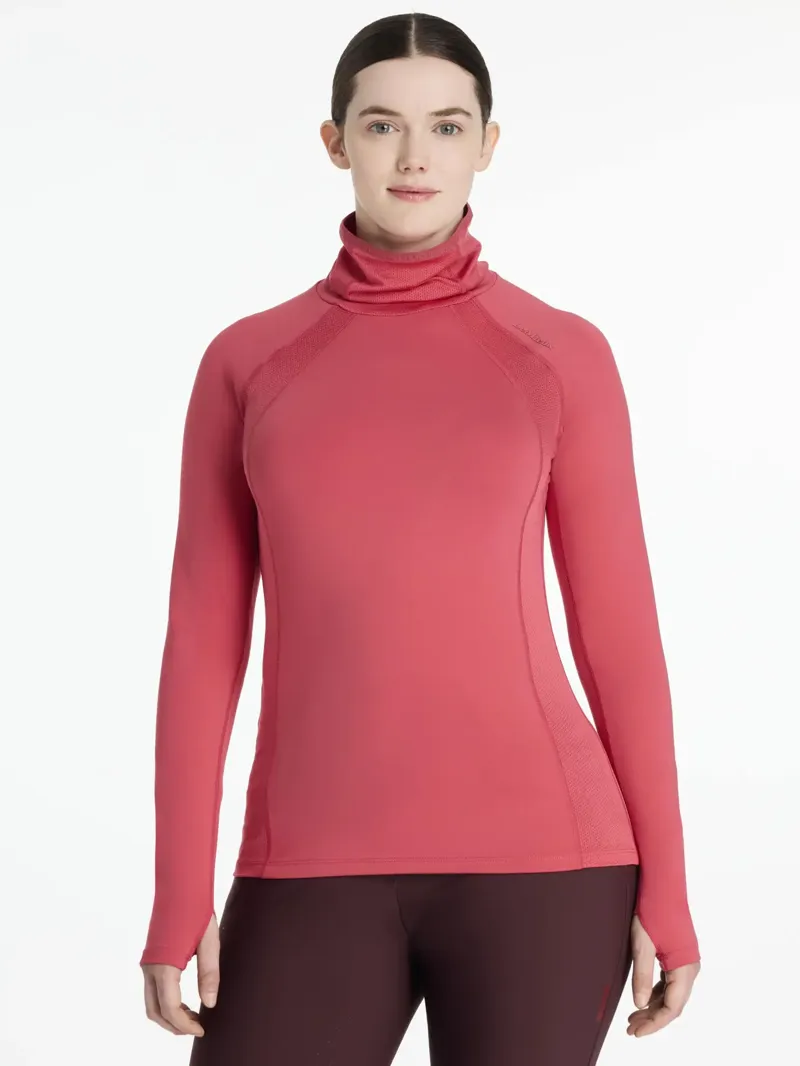 LeMieux Sara Snood Base Layer - Cranberry