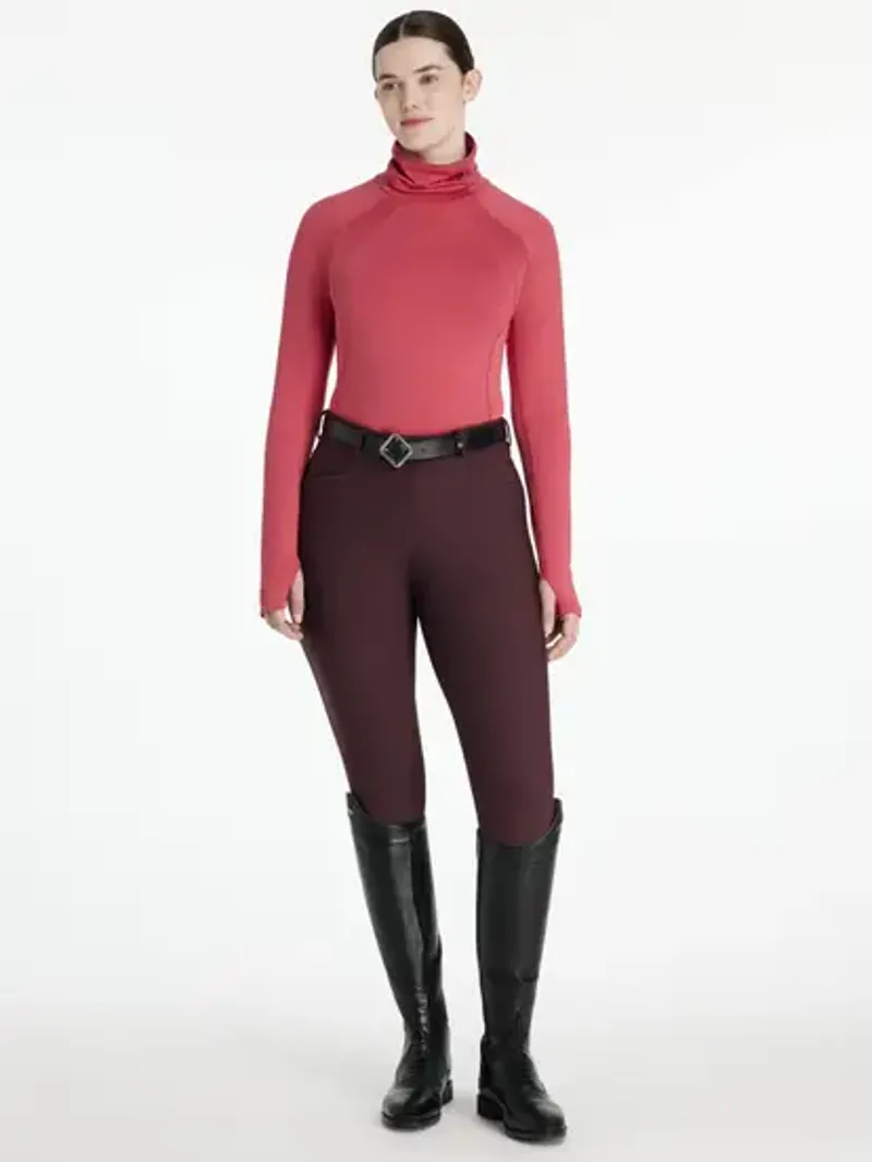 LeMieux Sara Snood Base Layer - Cranberry-3