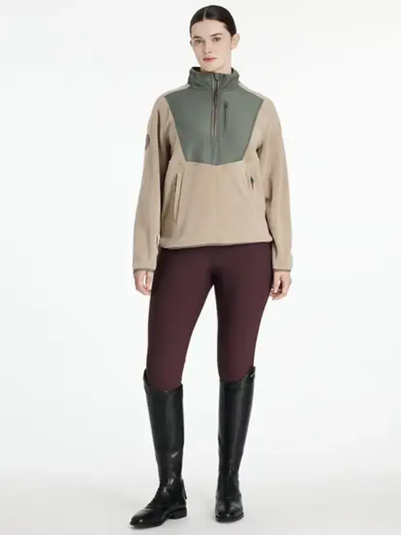 LeMieux Clara Hybrid Fleece - Rosemary-2