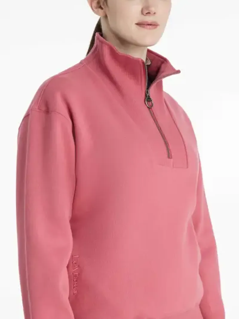LeMieux Keira Quarter Zip Sweat - Cranberry-3