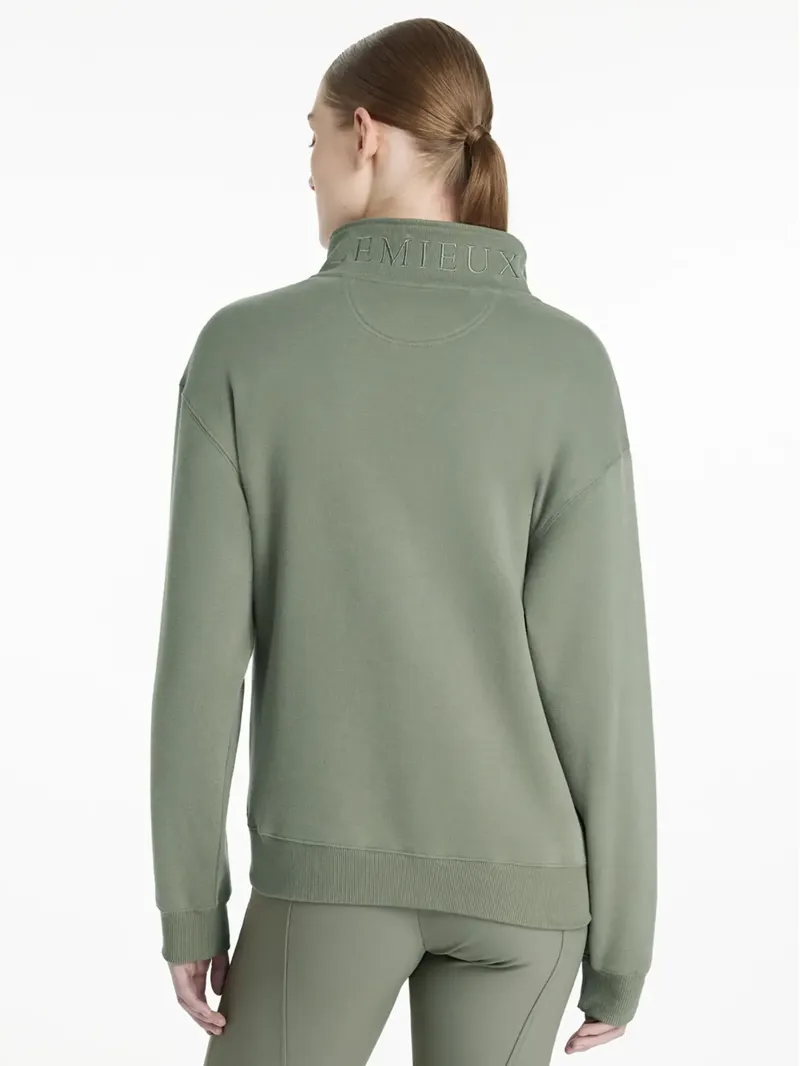 LeMieux Keira Quarter Zip Sweat - Rosemary-3