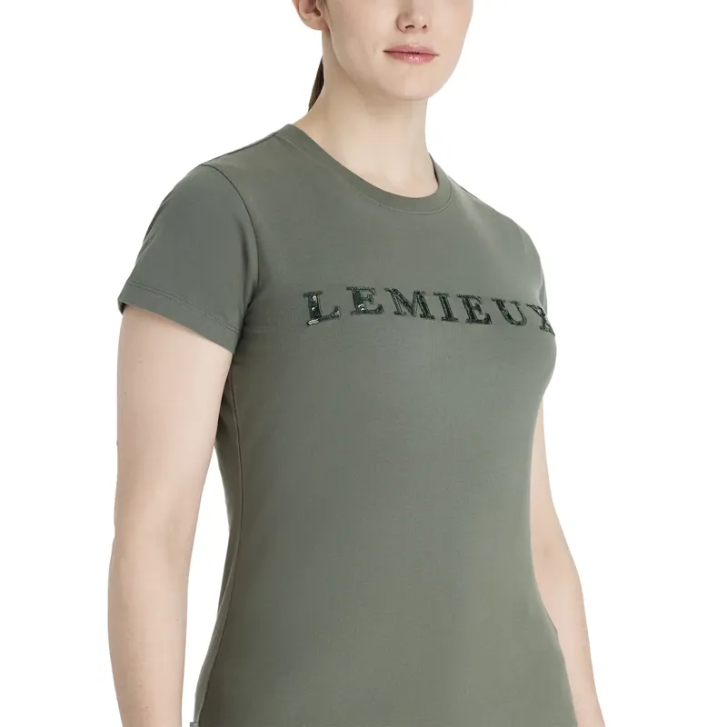 LeMieux Classique Sparkle T-shirt - Rosemary-2