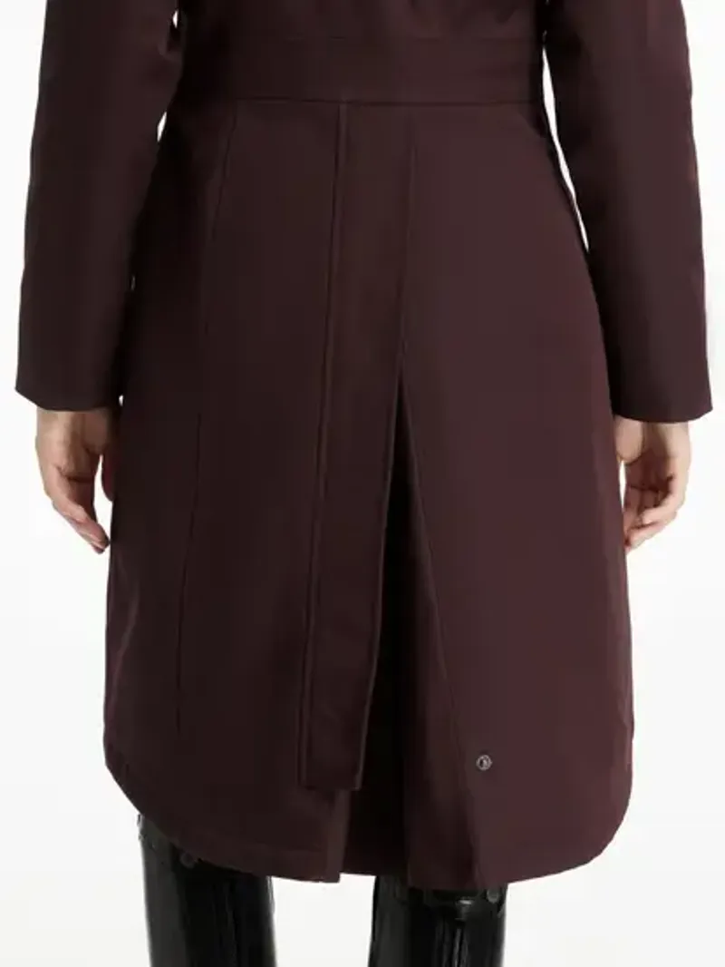 LeMieux Anya Waterproof Riding Coat - Damson-5