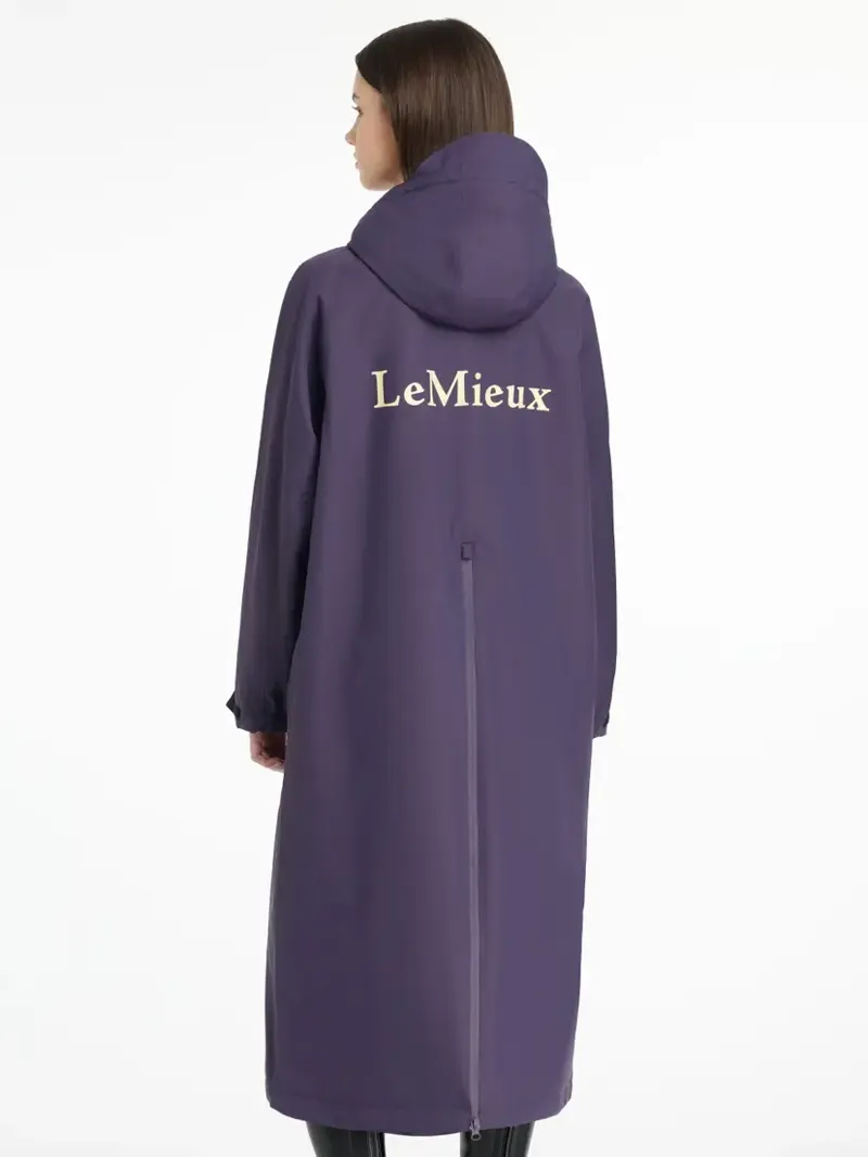 LeMieux Ladies Waterproof HydroShield Robe Coat - Juniper-3