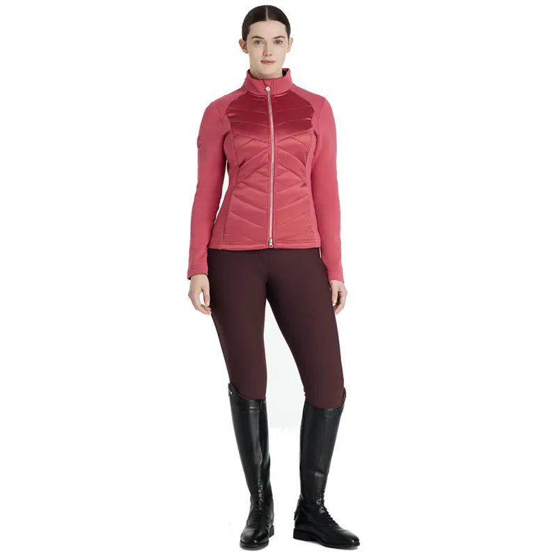 LeMieux Dynamique Ladies Jacket - Cranberry-1