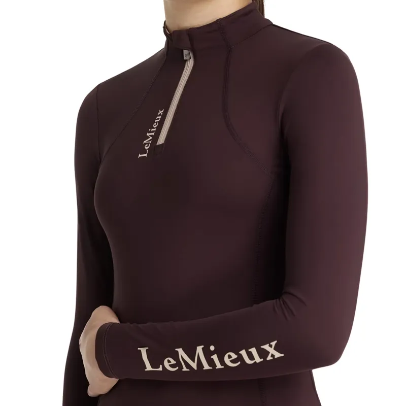 Lemieux Young Rider Classique Base Layer UV50 - Damson-2
