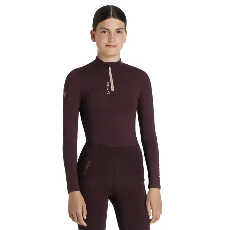 Lemieux Young Rider Classique Base Layer UV50 - Damson
