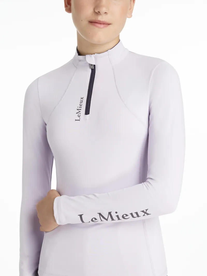 LeMieux Young Rider Classique Base Layer UV50 - Lilac-2