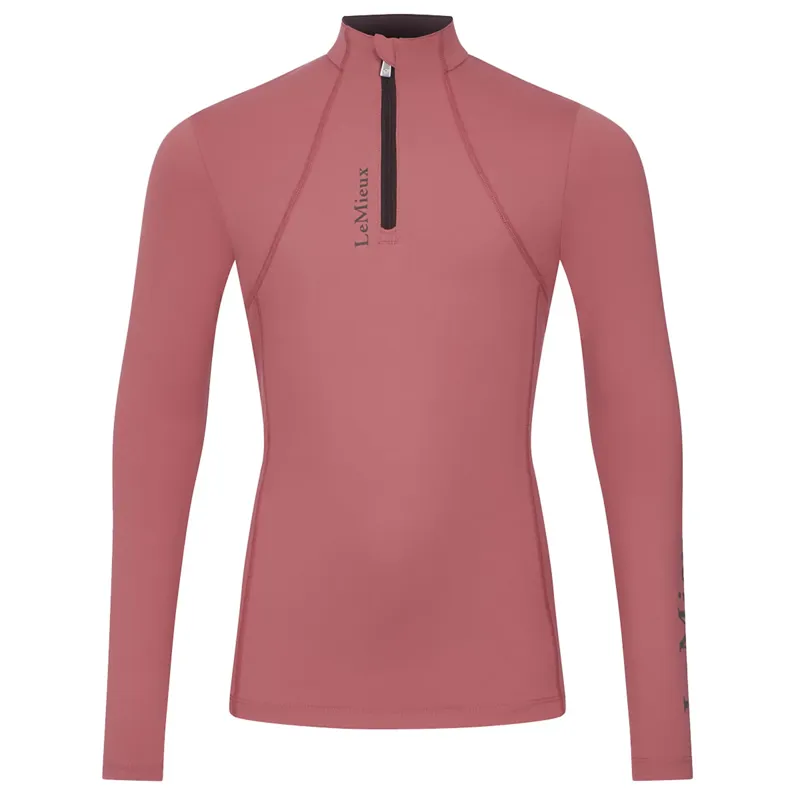 LeMieux Young Rider Classique Base Layer UV50 - Cranberry