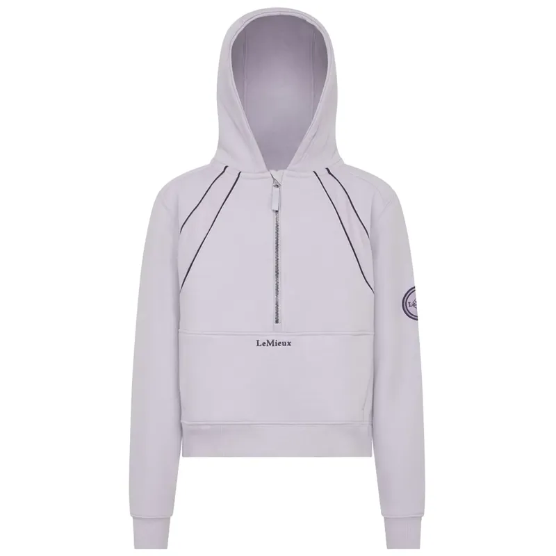 Lemieux Young Rider Hettie Half Zip Hoodie - Lilac