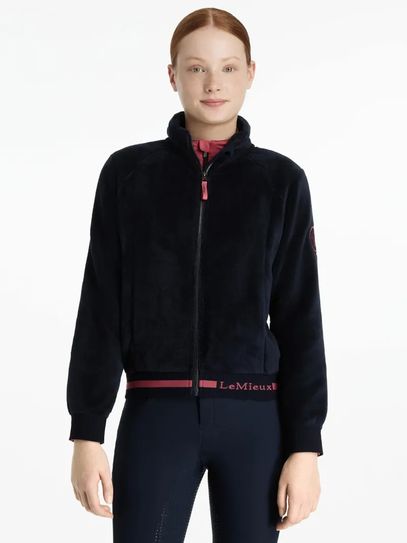 LeMieux Young Rider Libby Fleece - Navy-2